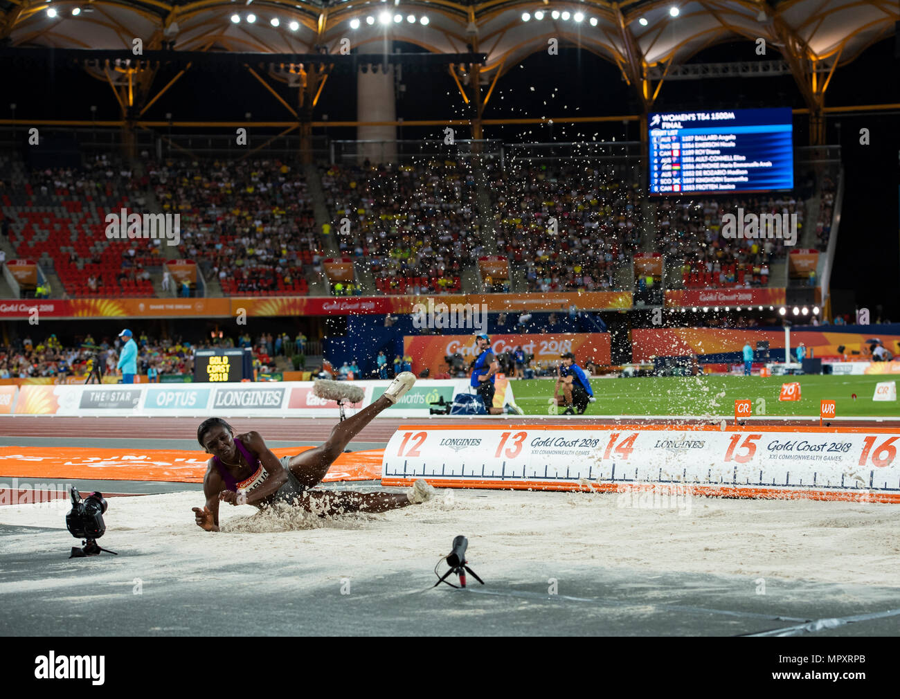 Women's Triple Jump Games 2018 Stock Photo Alamy