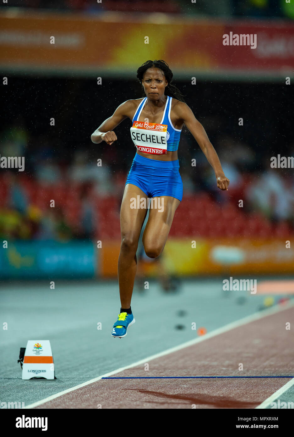 Women's Triple Jump Games 2018 Stock Photo Alamy
