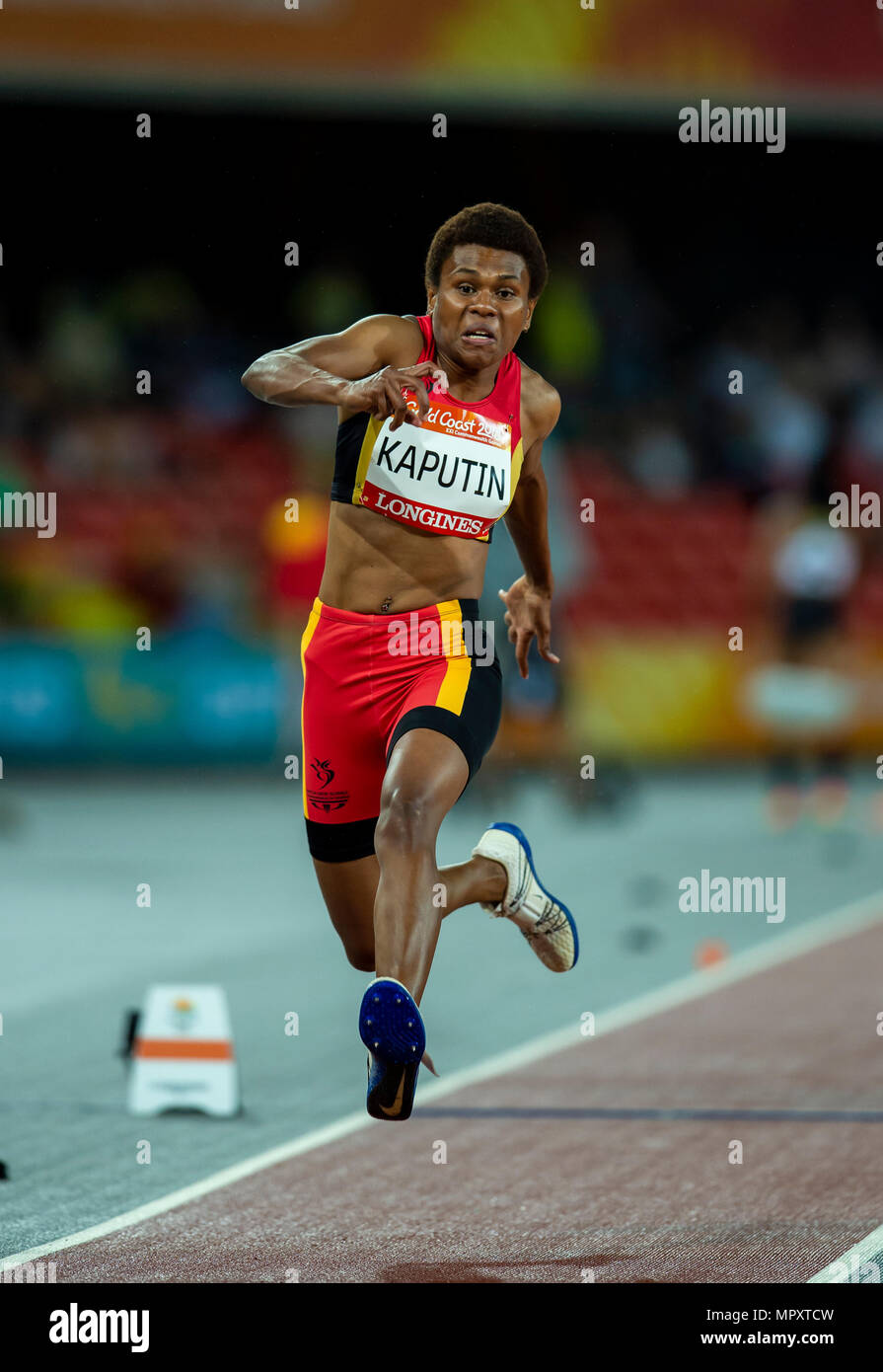 Women's Triple Jump Games 2018 Stock Photo Alamy