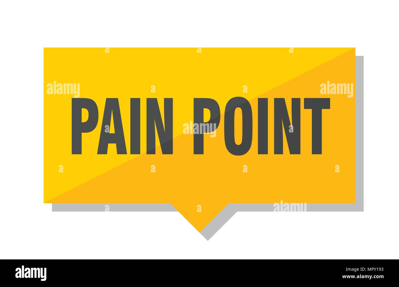 pain point yellow square price tag Stock Vector Image & Art - Alamy