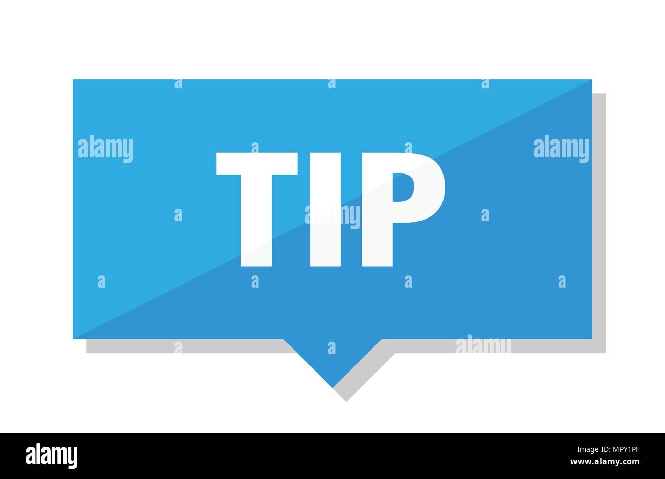 tip blue square price tag Stock Vector Image & Art Alamy