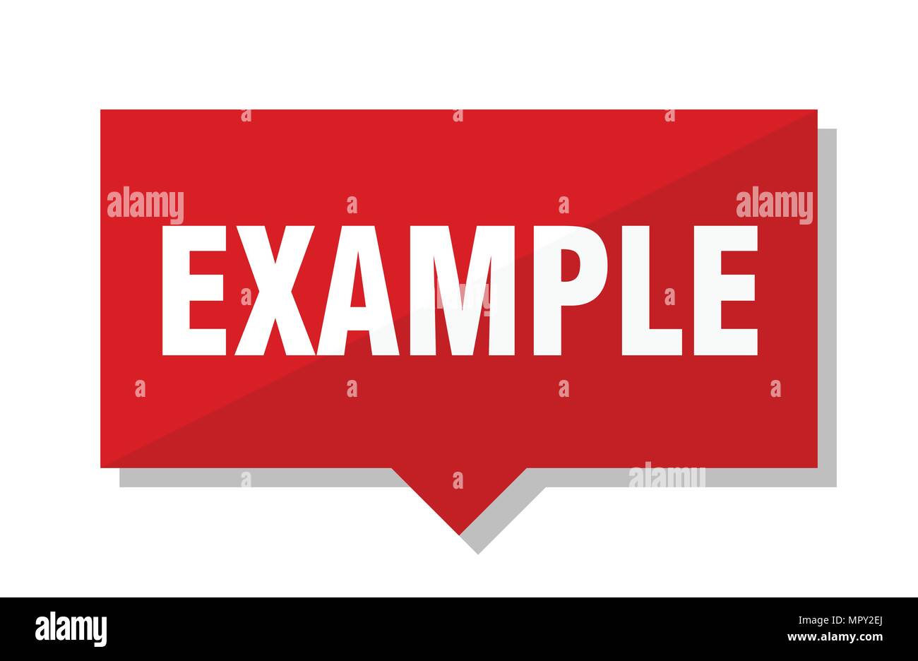 example red square price tag Stock Vector Image & Art Alamy