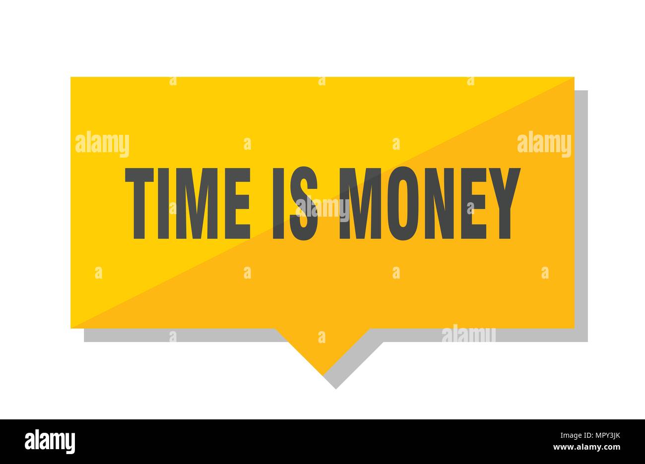 Price Time Vector time is money yellow square price tag Stock Vector Image & Art - Alamy