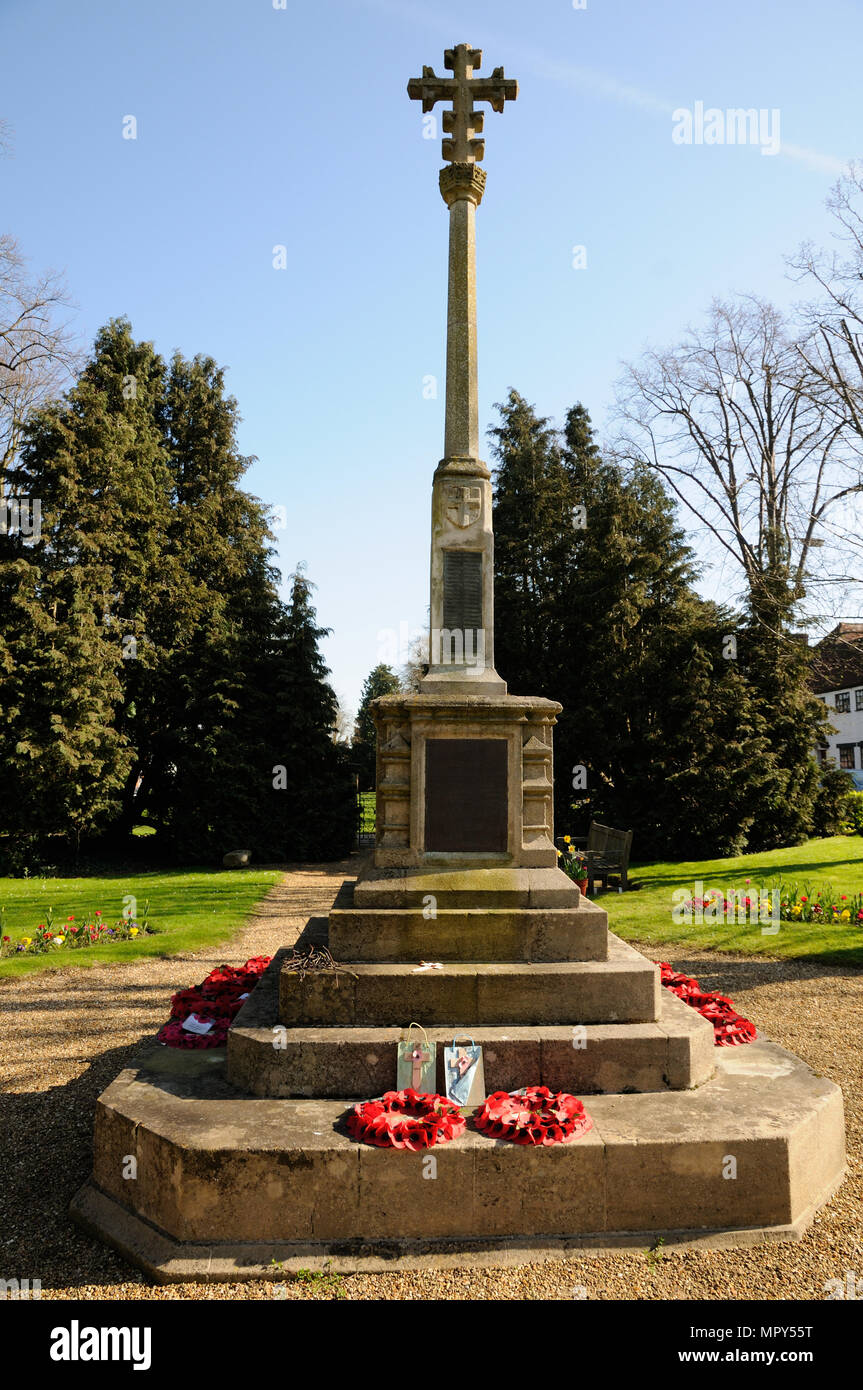 Horsefair Green, Stony Stratford, Buckinghamshire, is a large grass