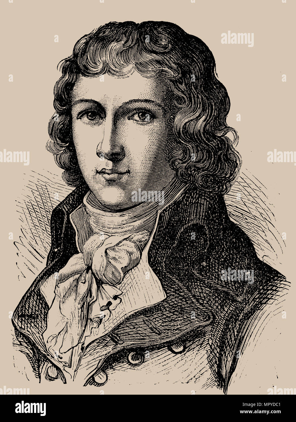 Louis Antoine de Saint-Just (1767-1794), 1889 Stock Photo - Alamy