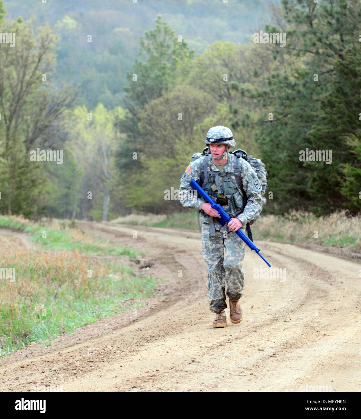 U.S. Army Staff Sgt. Thomas Wanzek, of Sturgis, S.D., a member of Joint