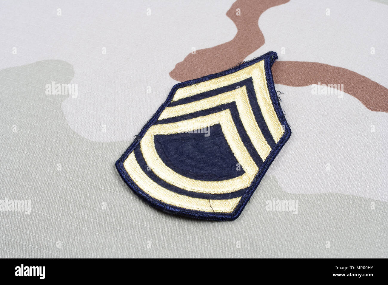 Army Sergeant First Class Rank