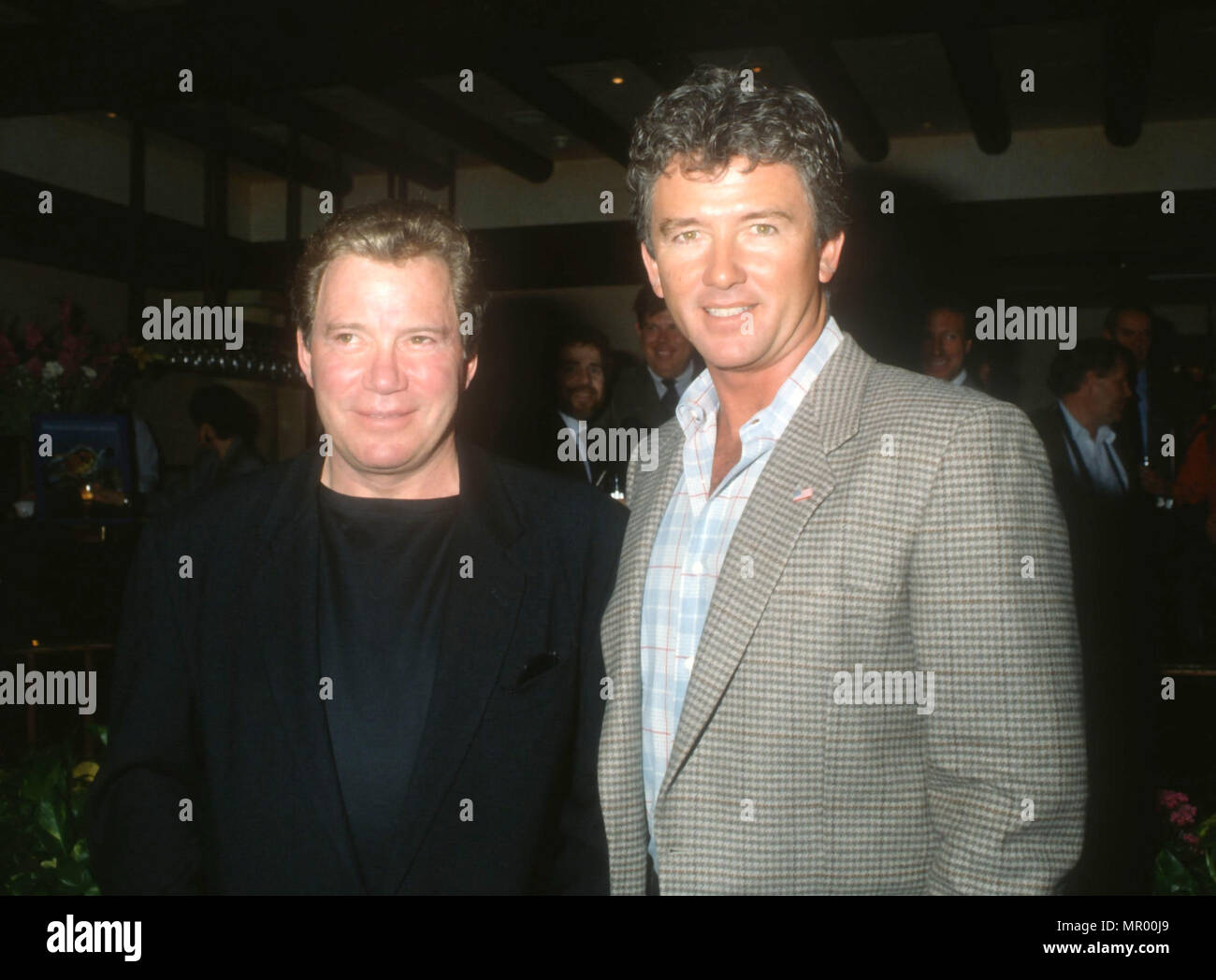 Los Angeles Ca March 5 L R Actors William Shatner And Patrick Duffy Attend The Second Annual Crown Royal Hollywood Charity Horse Show Press Reception On March 5 1991 At Ma Los Angeles Ca March 5 L R Actors William Shatner And Patrick Duffy Attend The Second Annual Crown Royal Hollywood Charity Horse Show Press Reception On March 5 1991 At Ma
