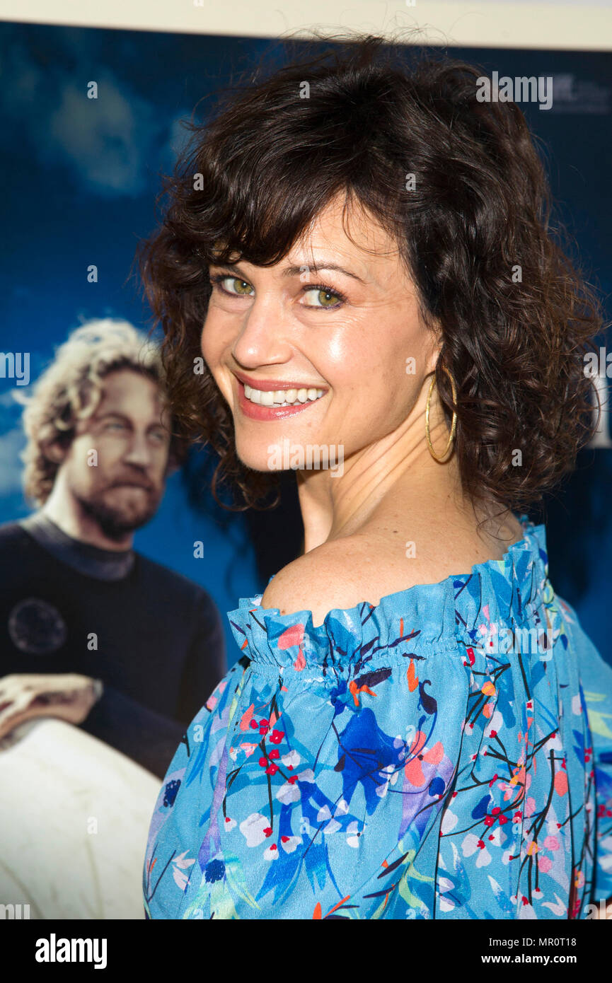 New York, USA. 24th May, 2018. Actress Carla Gugino attends the 'Breath' New York screening at Angelika Film Center on May 24, 2018 in New York City. Credit: Ron Adar/Alamy Live News Stock Photo