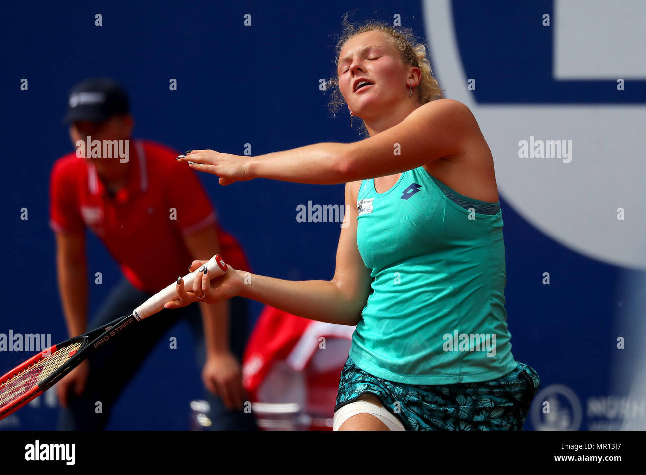 25 May 2018, Germany, Nuremberg: Tennis, WTA Tour - Nuremberg, women's