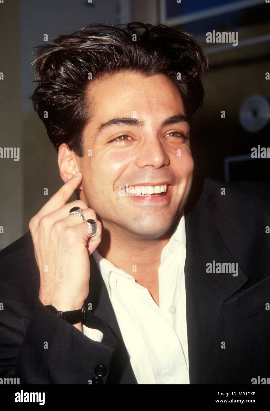 WESTWOOD, CA - MARCH 9:  Actor Richard Grieco attends the 'If Looks Could Kill' Westwood Premiere on March 9, 1991 at Mann PlazaTheatre in Westwood, California. Photo by Barry King/Alamy Stock Photo Stock Photo