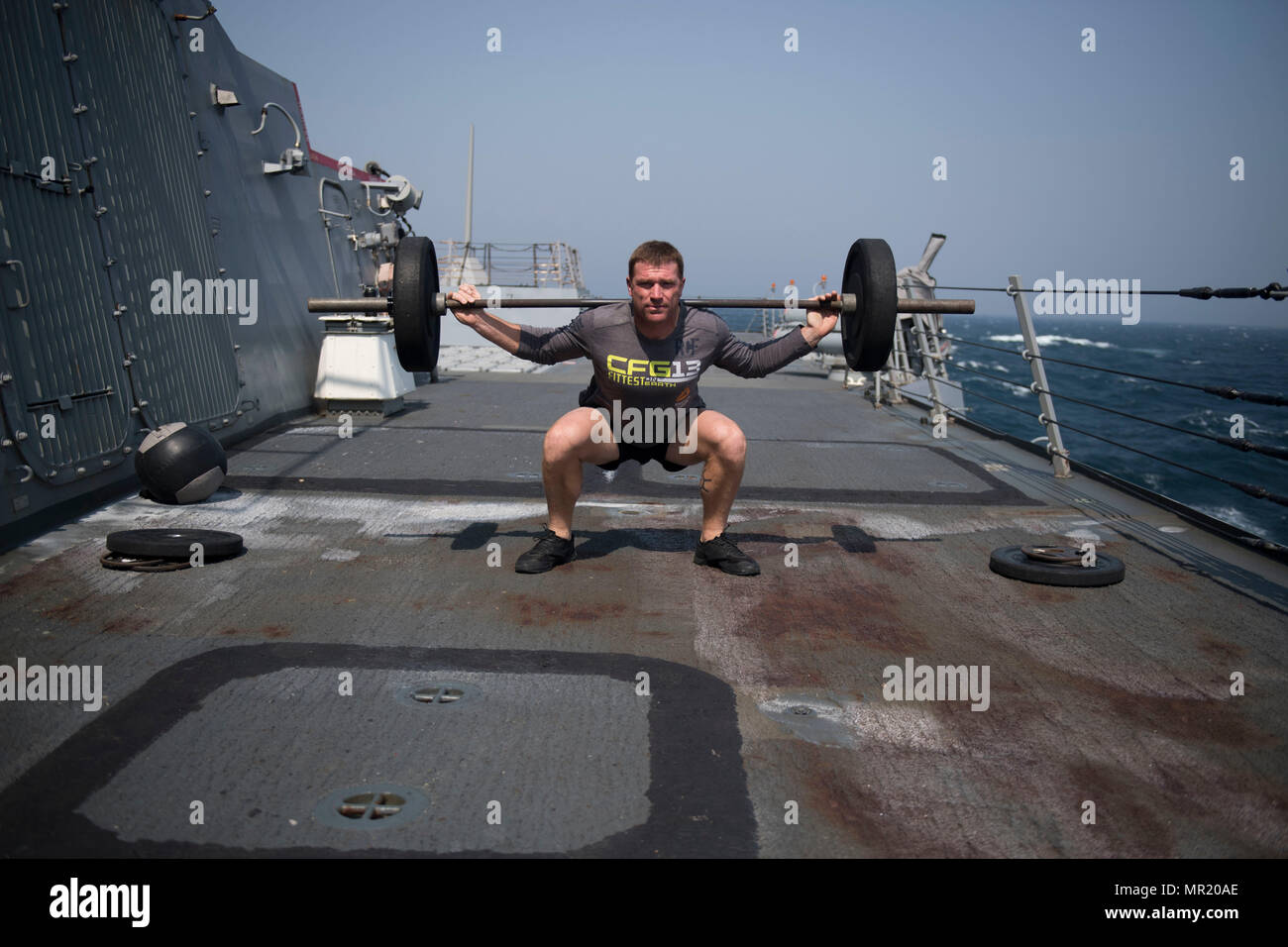 170430-N-PP996-010 WESTERN PACIFIC (April 30, 2017) CWO2 William Jones ...