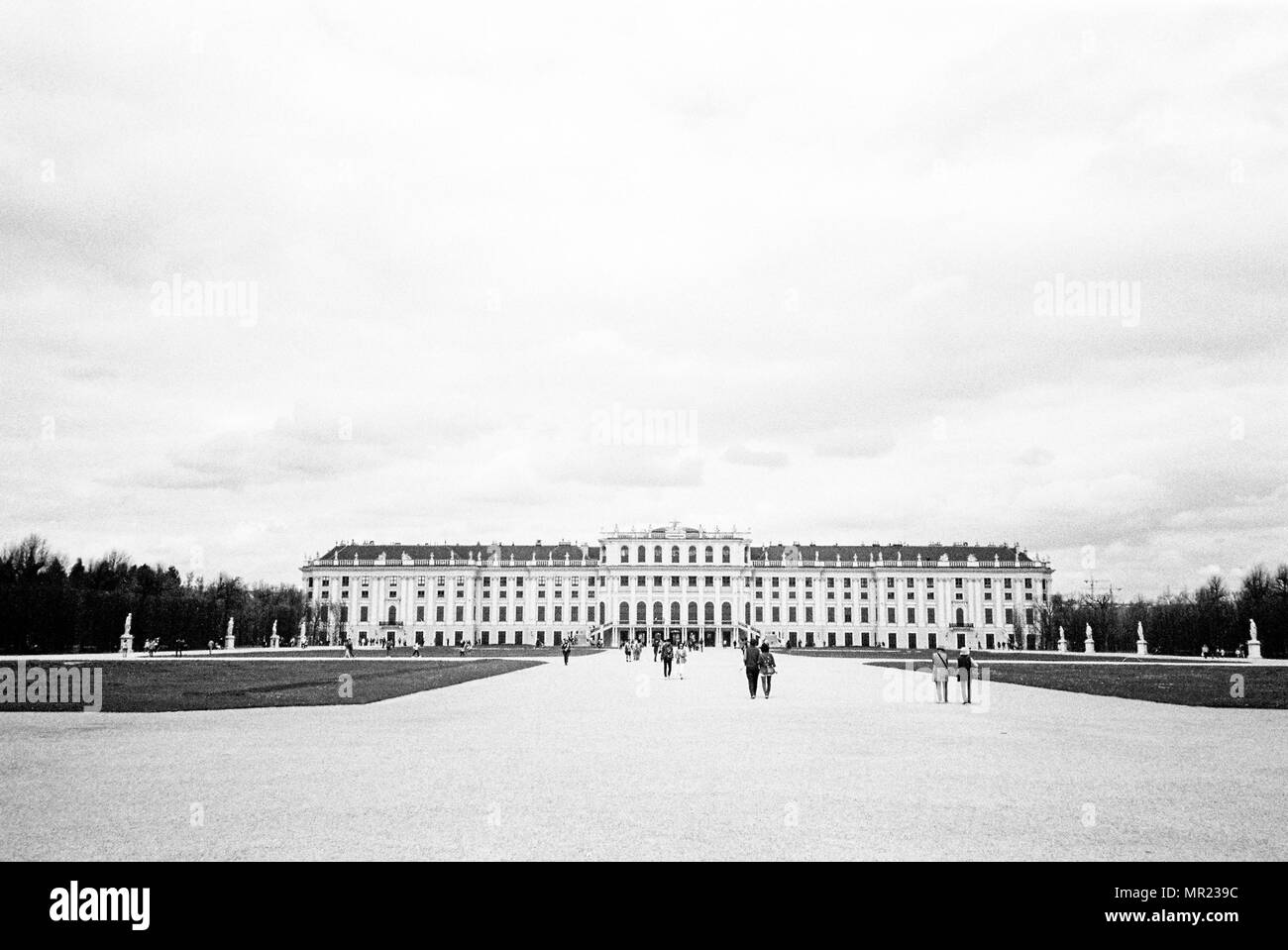 Schonbrunn Palace, Vienna, Austria, Europe. Stock Photo