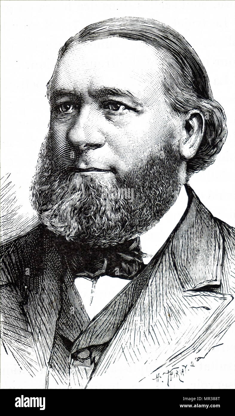 Portrait of Niklaus Riggenbach (18171899) the inventor of the