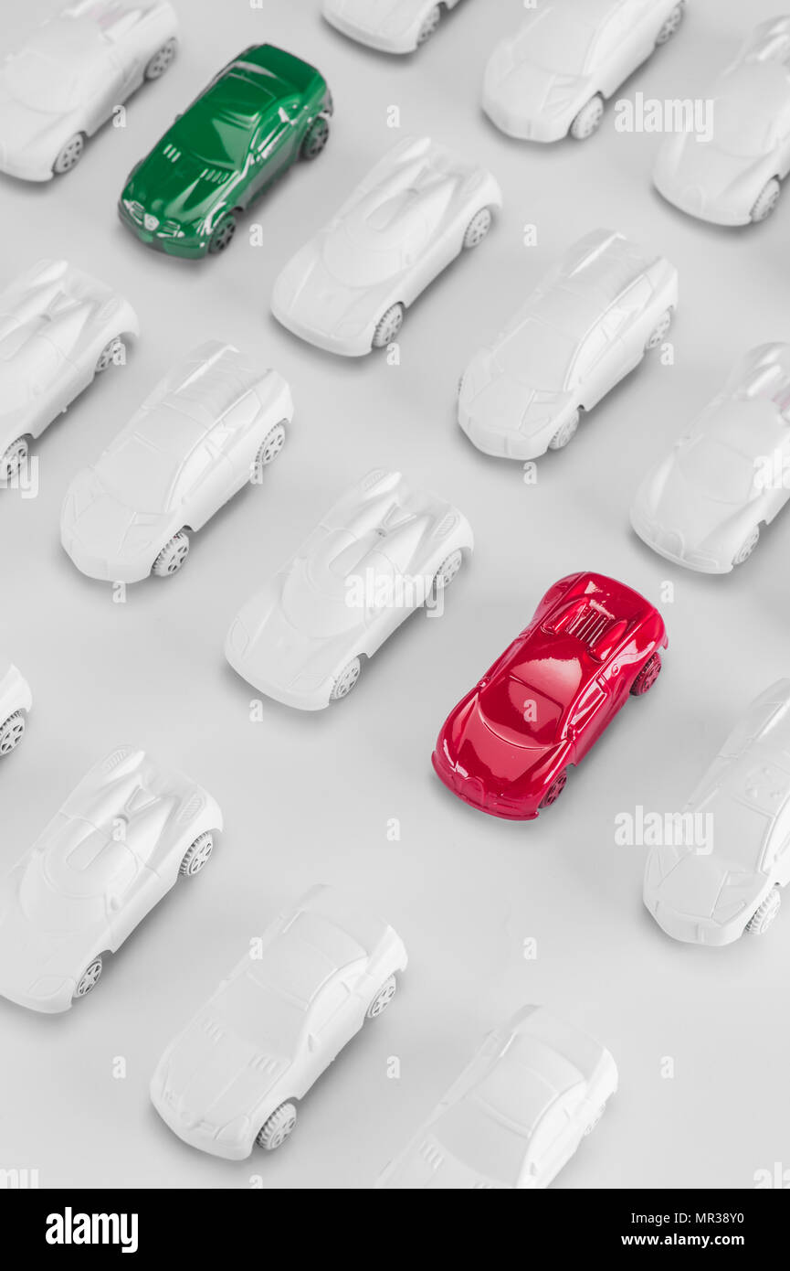 car concept traffic toys Stock Photo - Alamy