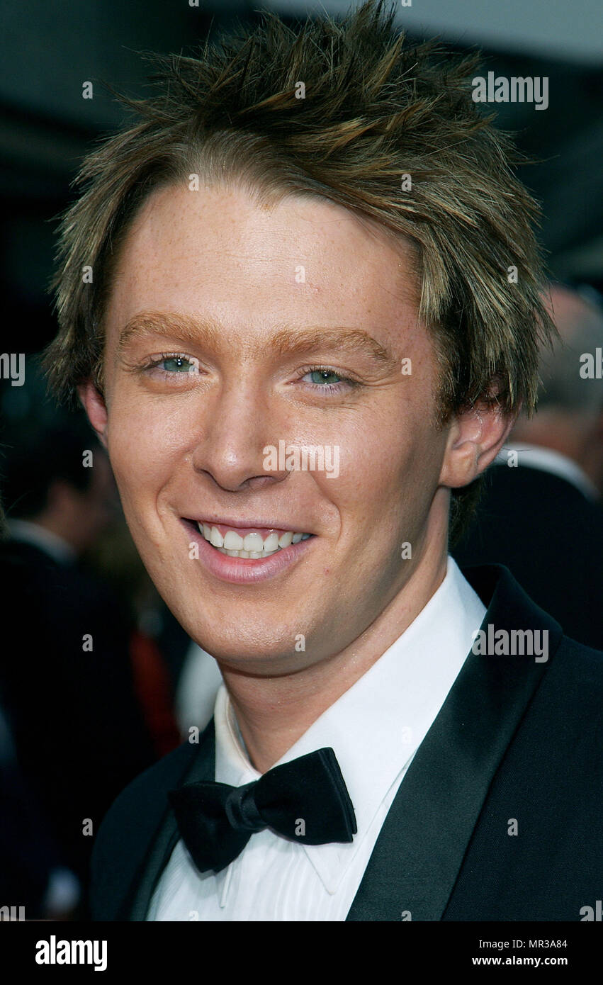 Clay Aiken arriving at the ' AFI Honoring Robert De Niro ' at the Kodak Theatre in Los Angeles. June 12, 2003.AikenClay98 Red Carpet Event, Vertical, USA, Film Industry, Celebrities,  Photography, Bestof, Arts Culture and Entertainment, Topix Celebrities fashion /  Vertical, Best of, Event in Hollywood Life - California,  Red Carpet and backstage, USA, Film Industry, Celebrities,  movie celebrities, TV celebrities, Music celebrities, Photography, Bestof, Arts Culture and Entertainment,  Topix, headshot, vertical, one person,, from the year , 2003, inquiry tsuni@Gamma-USA.com Stock Photo