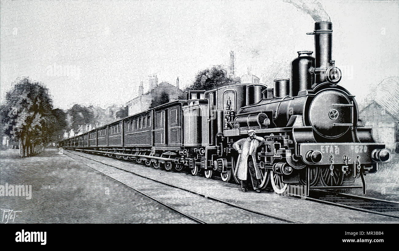 https://c8.alamy.com/comp/MR3BB4/engraving-depicting-a-french-state-railway-train-able-to-pull-50-carriages-this-particular-train-is-fitted-with-westinghouse-steam-brakes-dated-20th-century-MR3BB4.jpg