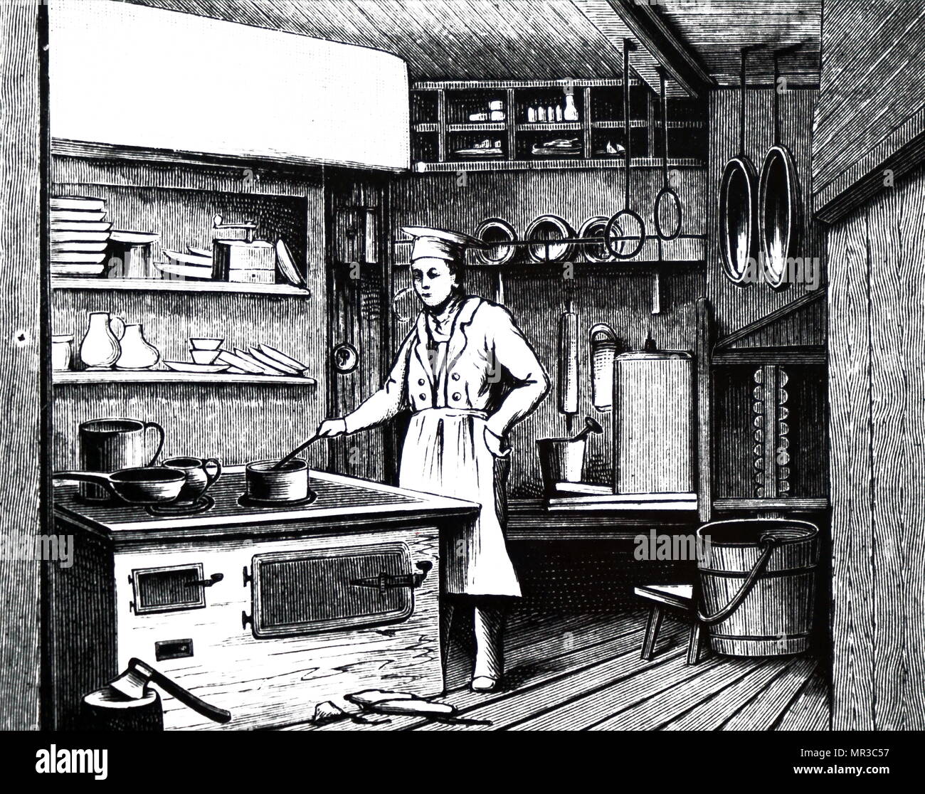 Galley Kitchen High Resolution Stock Photography And Images Alamy