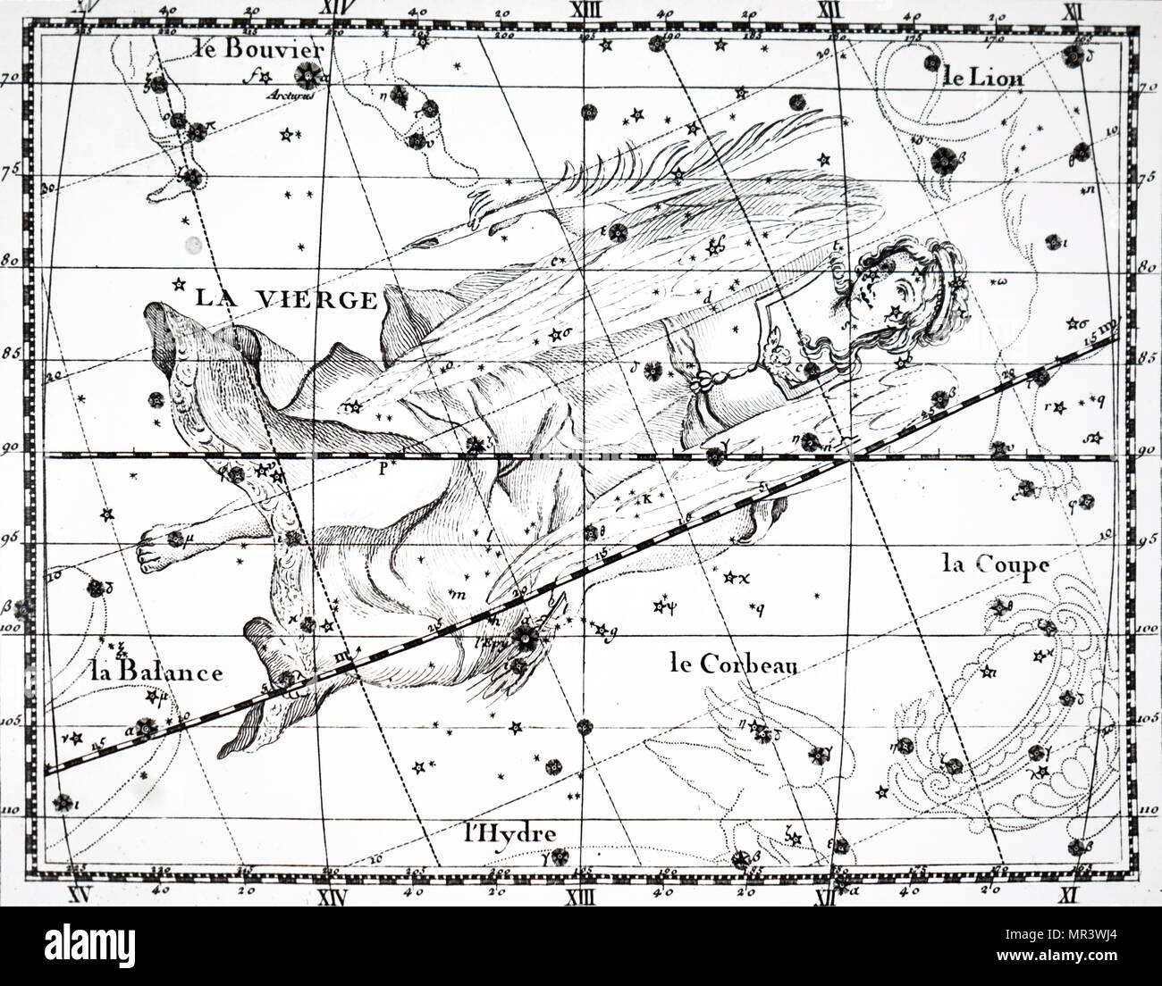 Virgo Constellation High Resolution Stock Photography And Images Alamy