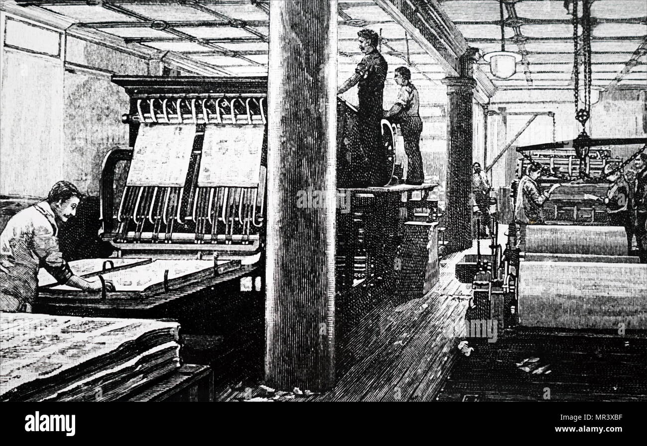 Printing press 19th century hires stock photography and images Alamy