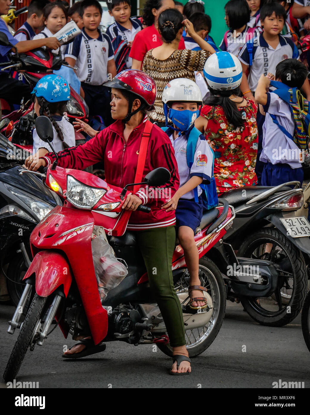 Mopeds And Motor Scooters High Resolution Stock Photography and Images