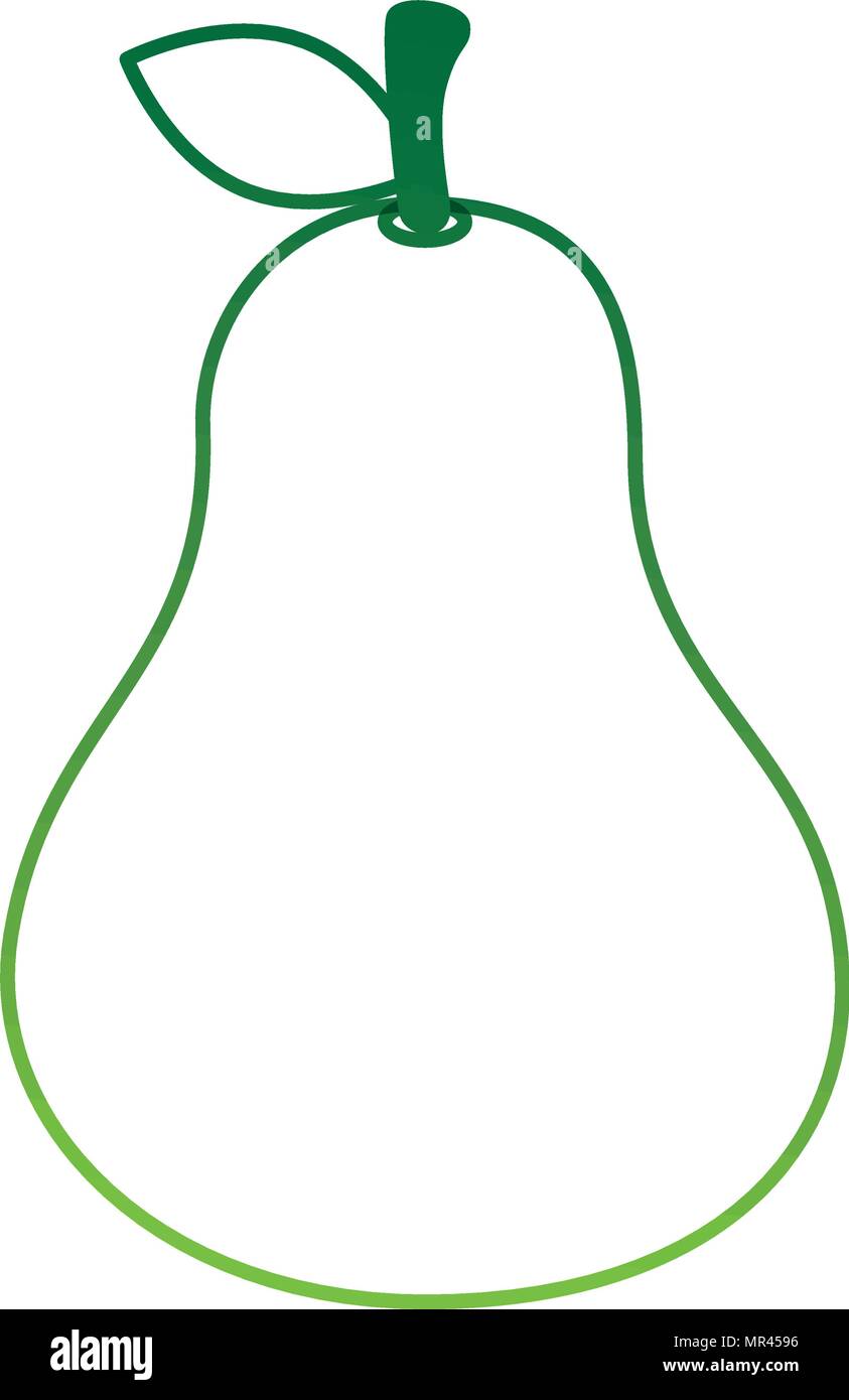 fresh pear fruit icon Stock Vector Image & Art - Alamy