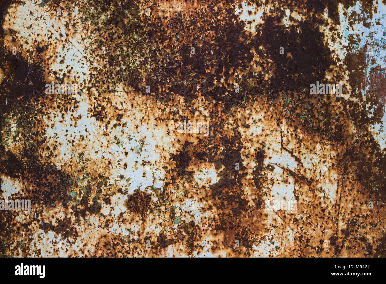 Old colour rusty metal grunge texture background Stock Photo - Alamy