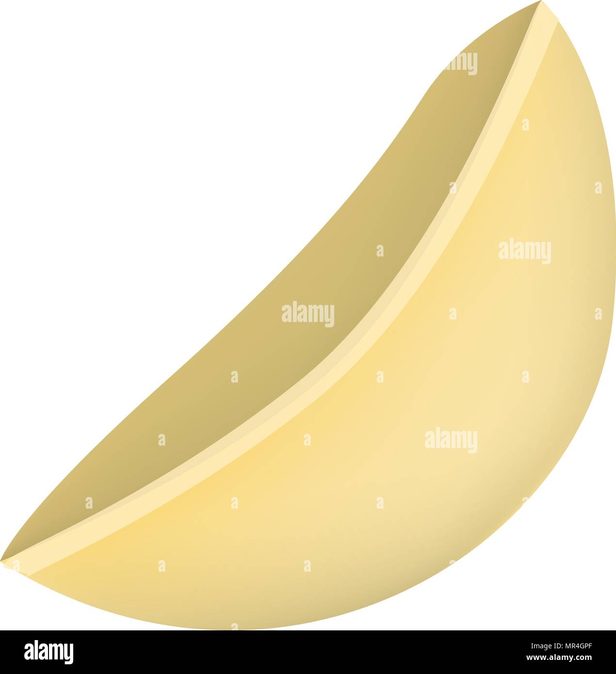 Macaroni mockup, realistic style Stock Vector