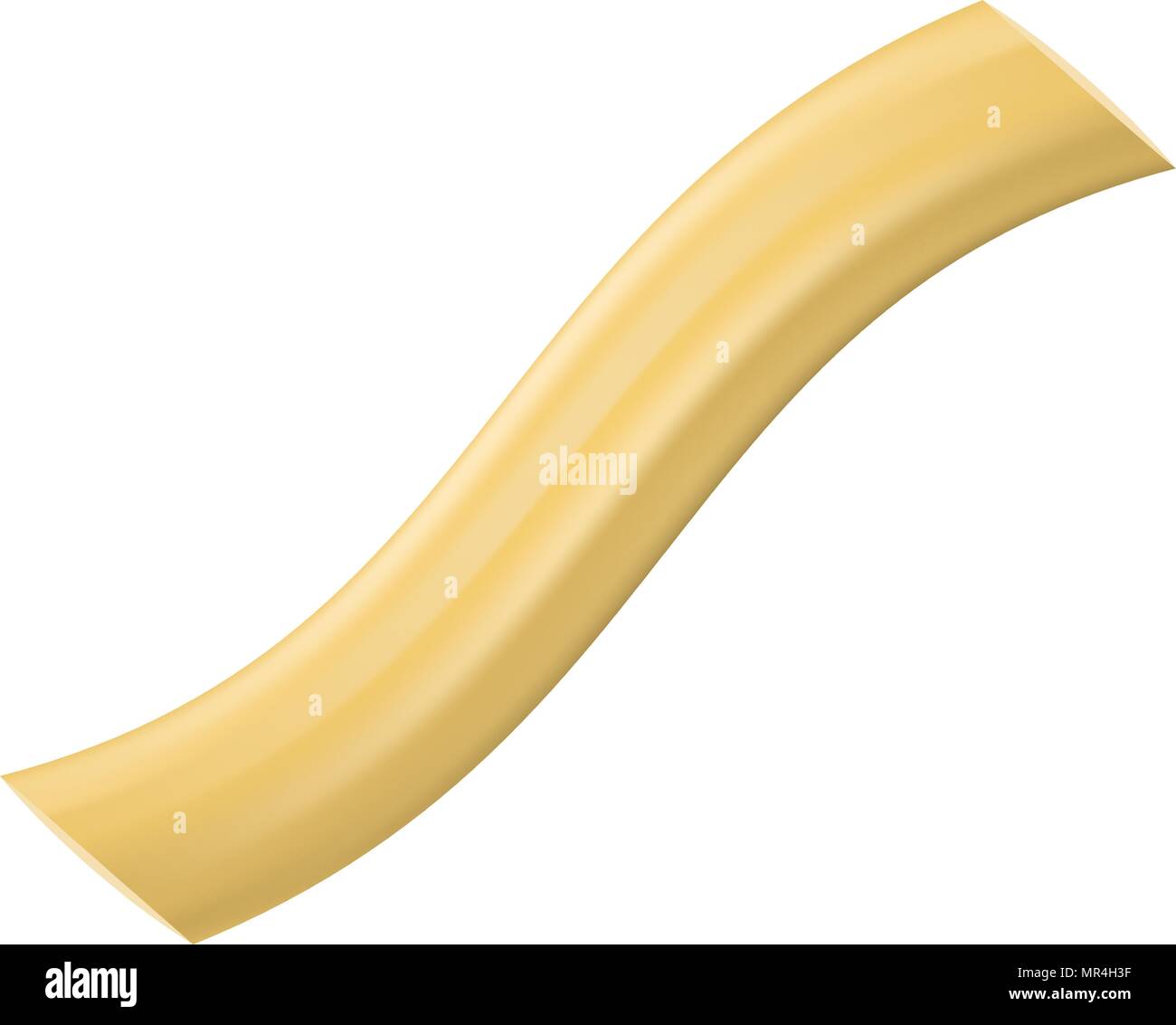 Campanelle mockup, realistic style Stock Vector