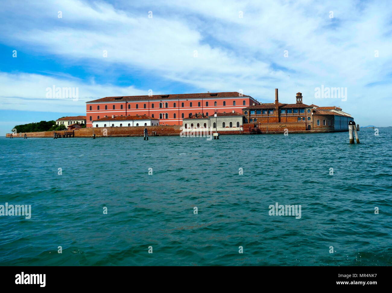 The Hotel Kempinski, on San Clemente Island, in the Venetian Lagoon ...