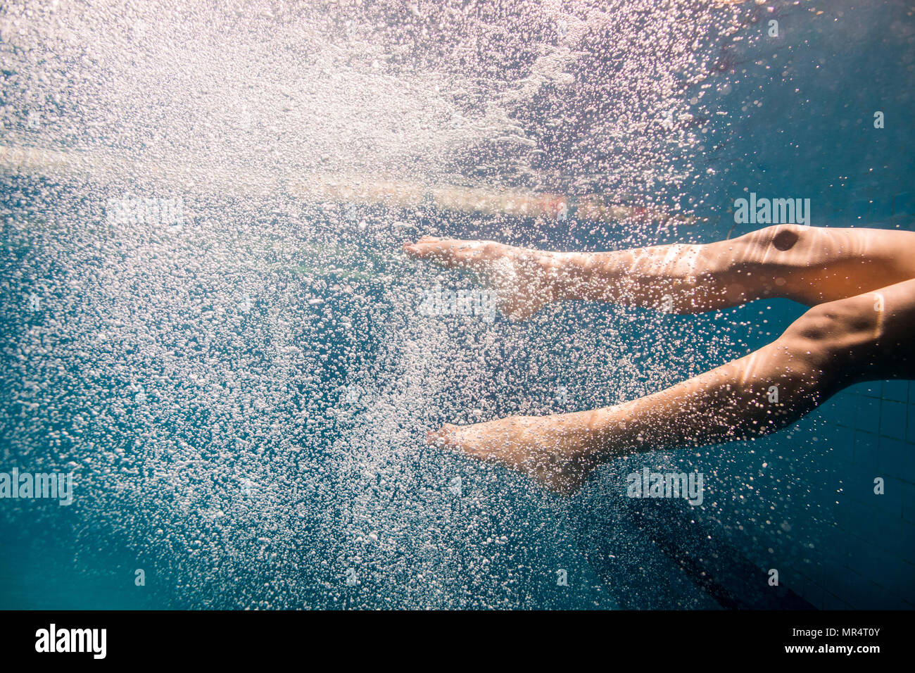 Swimmer legs hi-res stock photography and images - Alamy