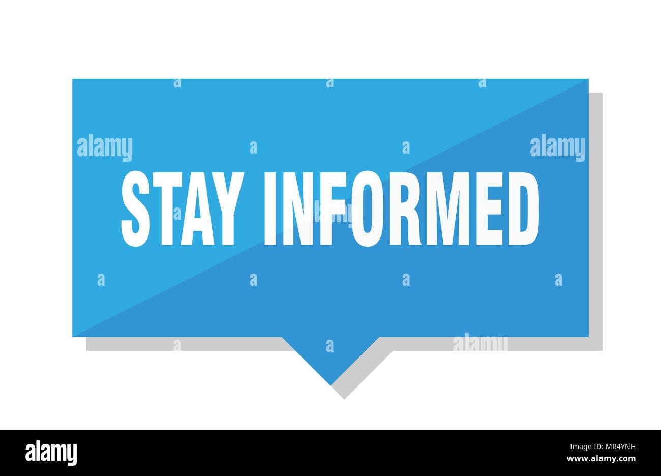 Stay informed vector illustration hi-res stock photography and images ...
