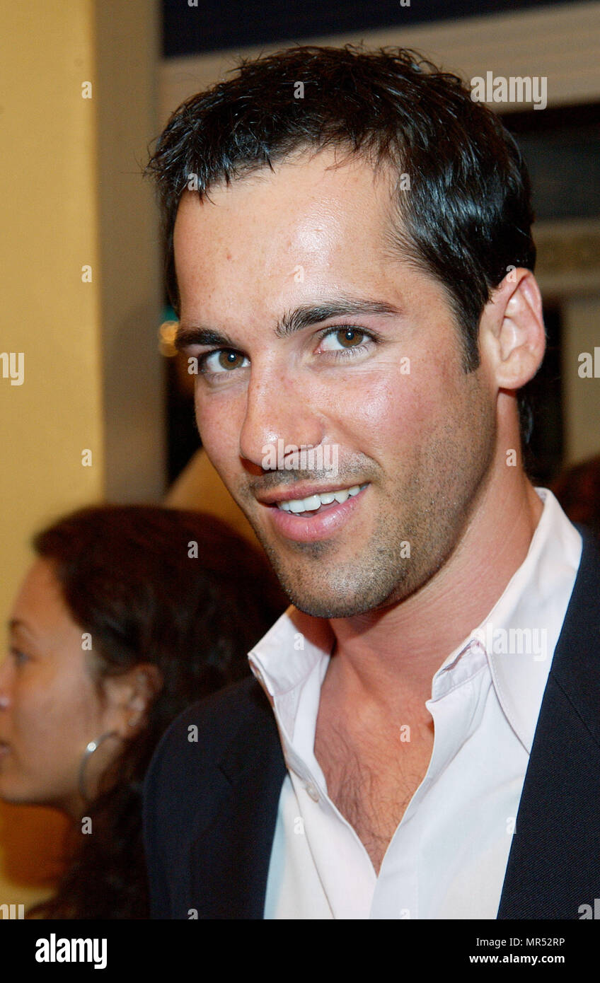Alex Dimitriades arriving at the Ghost Ship premiere at the Westwood ...