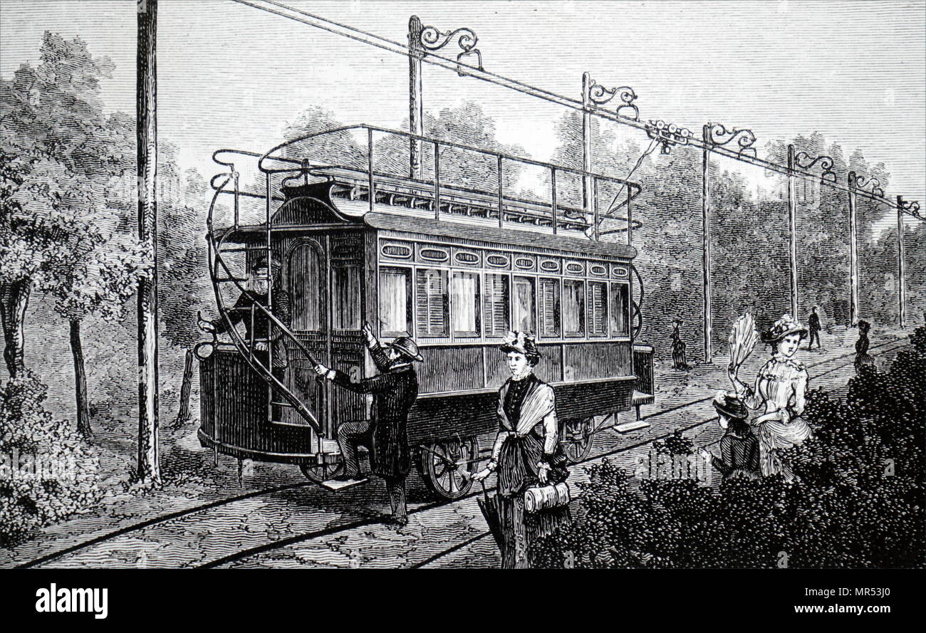 first electric railway