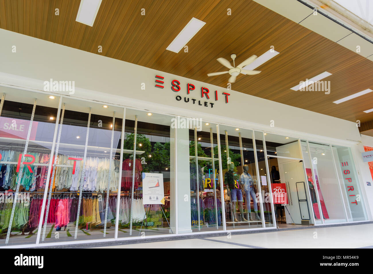 Penang, Malaysia - Nov 11, 2017 : Esprit shop. Esprit Holdings Limited is a  publicly owned manufacturer of clothing, footwear, accessories, jewellery  Stock Photo - Alamy