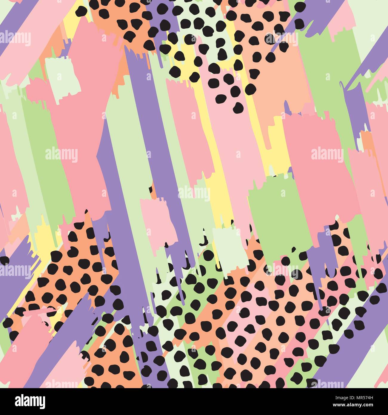 Seamless repeating striped colored background of colors Stock Vector ...