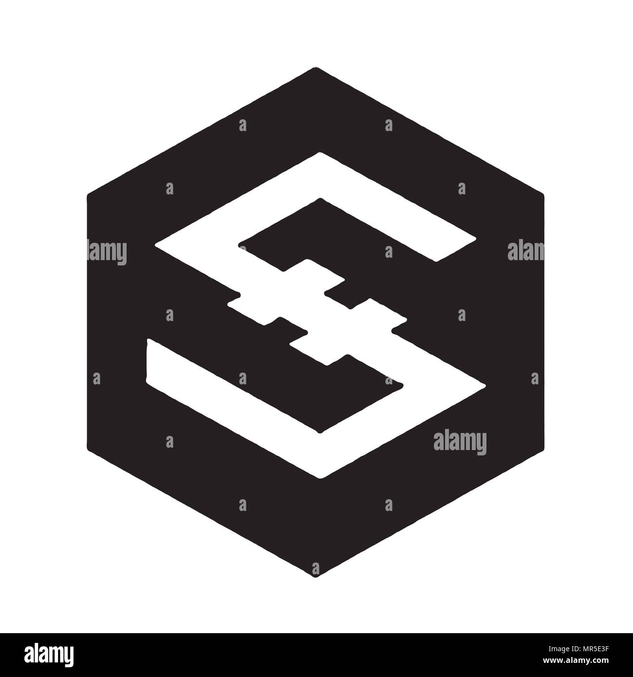 Ios logo design hi-res stock photography and images - Alamy