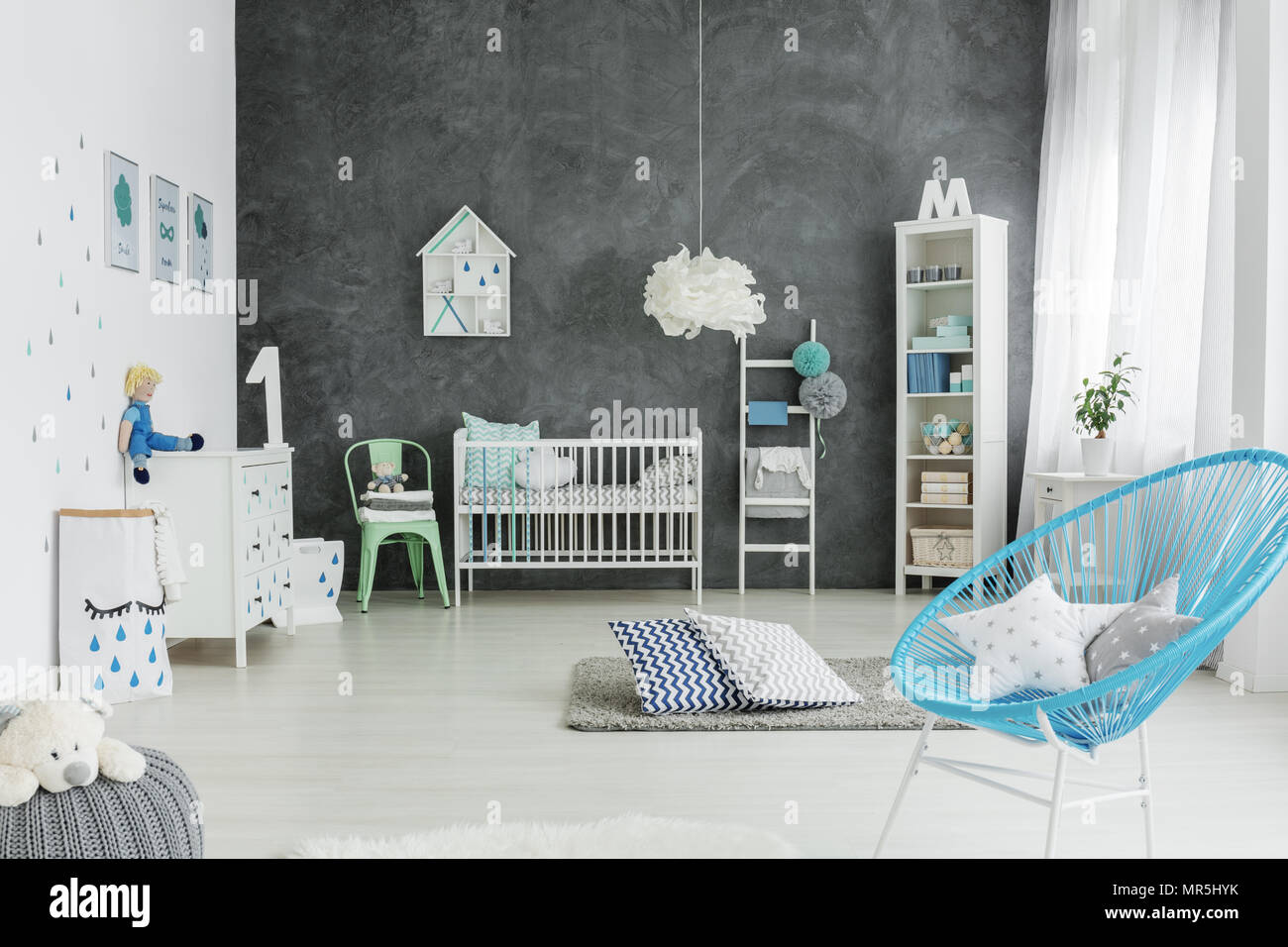 scandi style cot