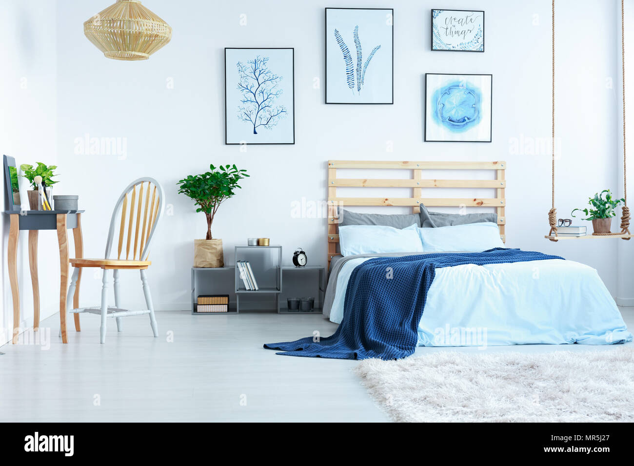 bright bedroom lamp