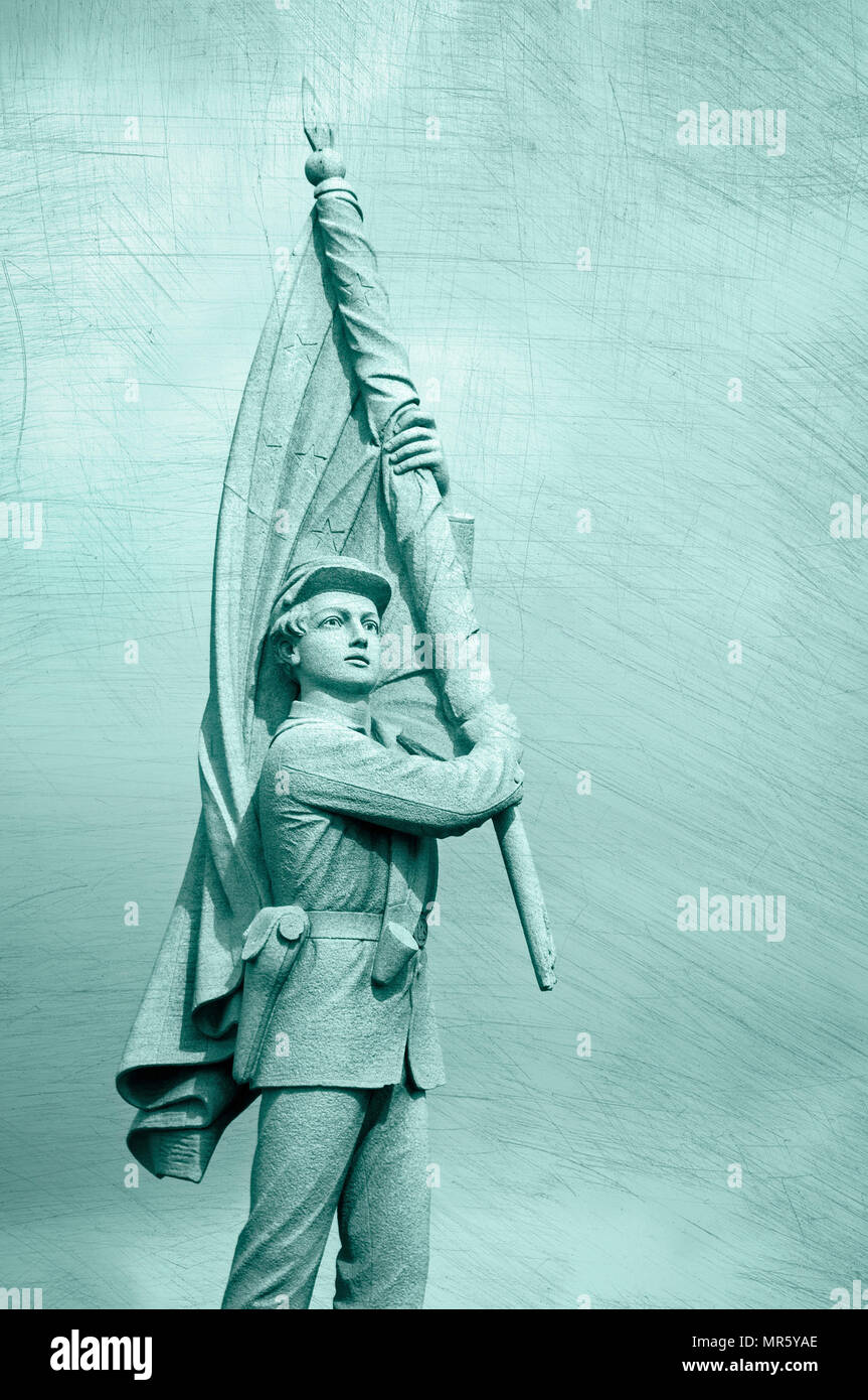 132nd Pennsylvania Infantry Monument High Resolution Stock Photography ...