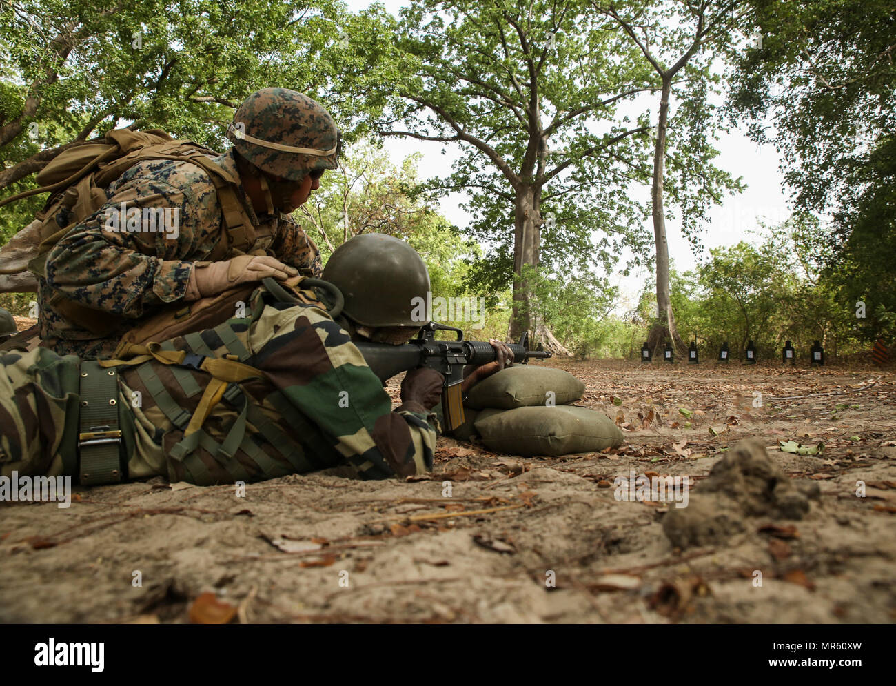 Cpl. Ismael Fonseca, a rifleman with Special Purpose Marine Air-Ground ...