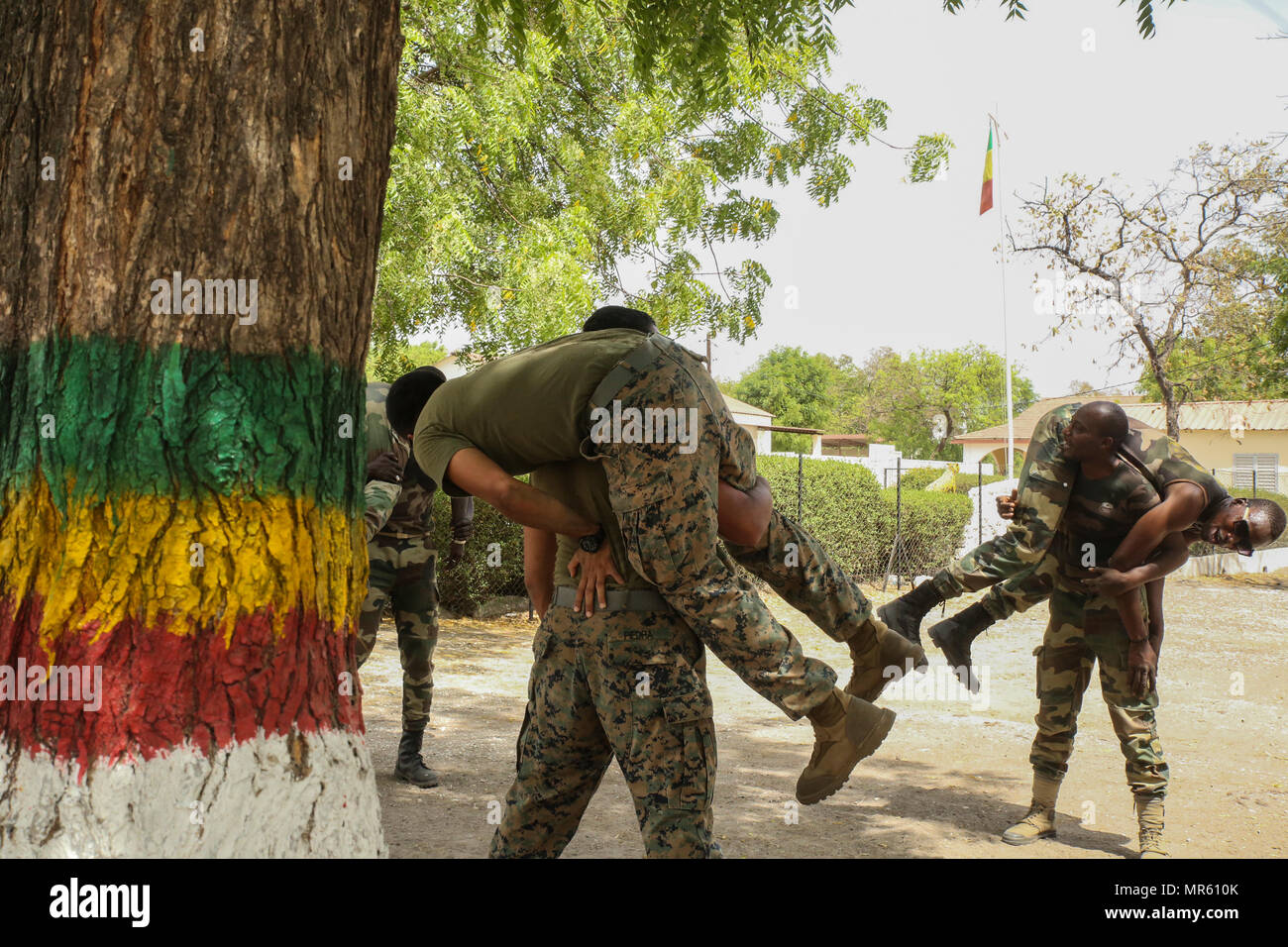 U.S. Marines with Special Purpose Marine Air-Ground Task Force – Crisis ...