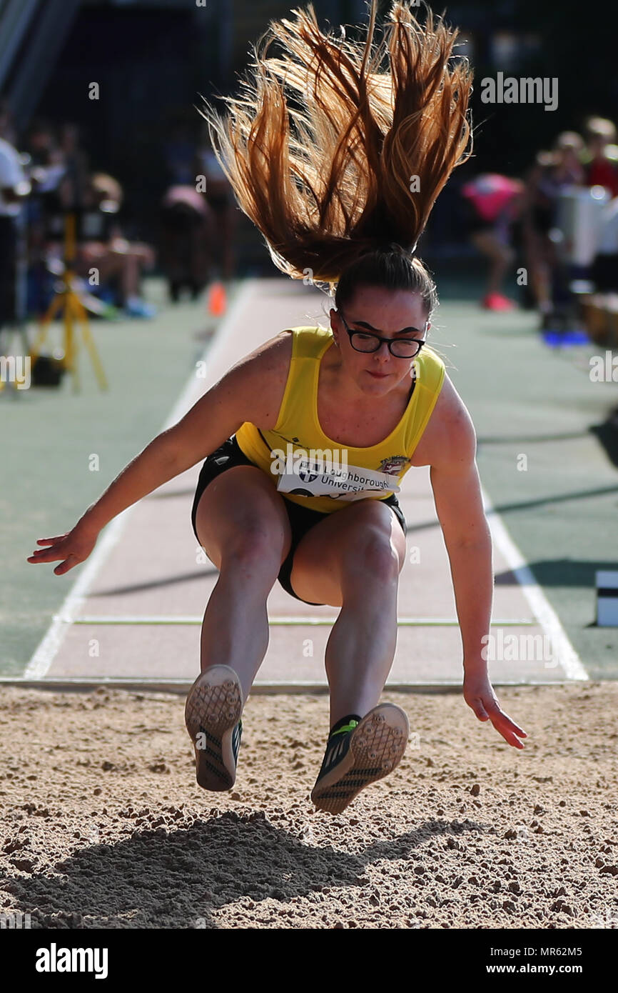 Loughborough, England, 20th, May, 2018. Josie Oliarnyk Competing In The ...