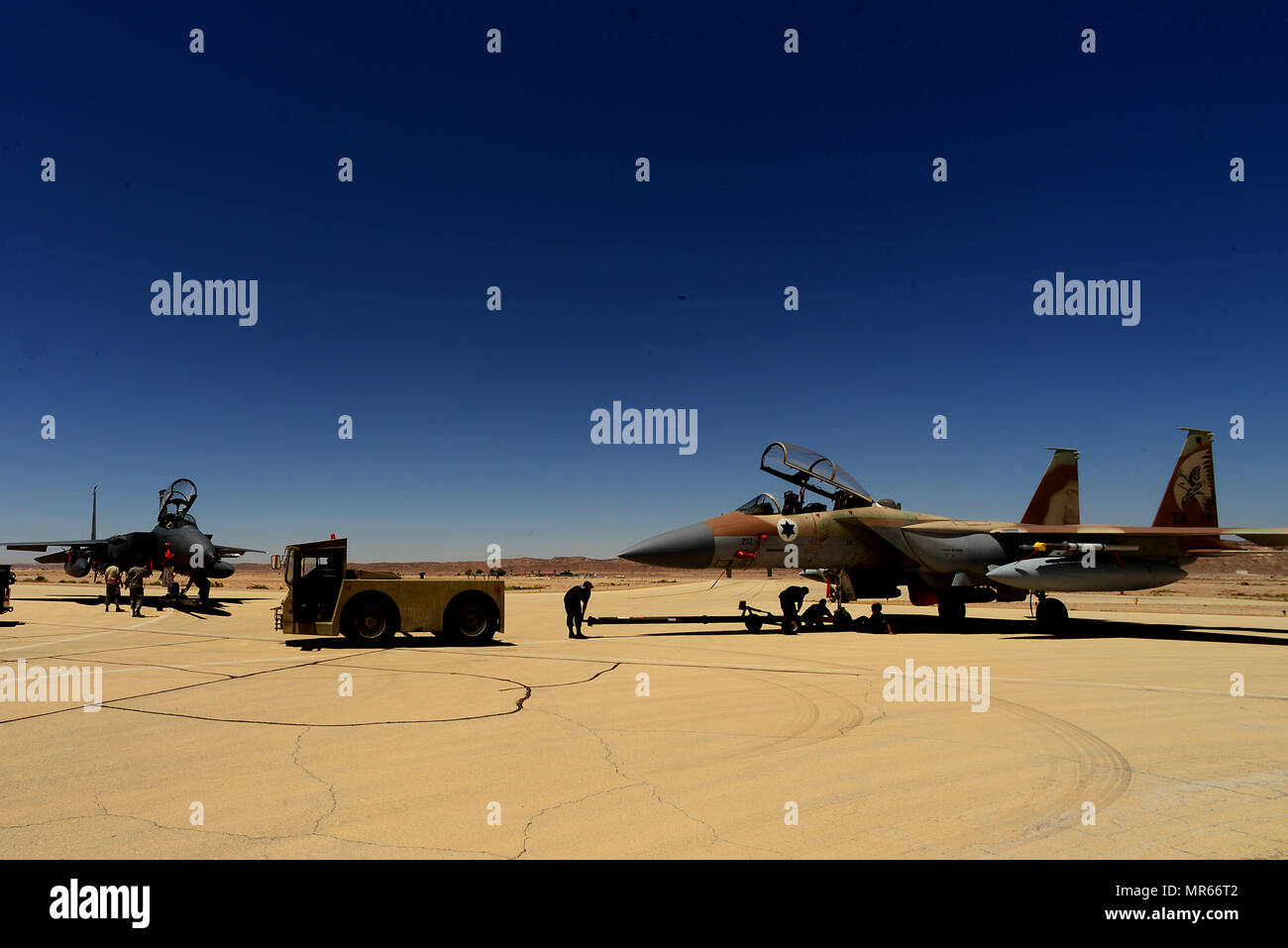 Uvda F-15E Strike Eagle is a twin-engine multirole fighter aircraft ...