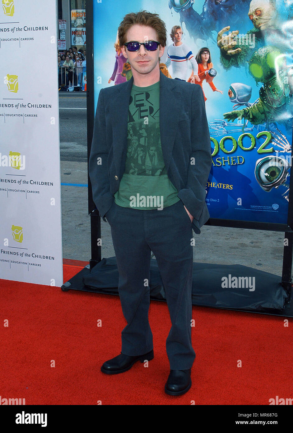 Seth Green Arriving At The Premiere Of Scooby Doo 2 At The Chinese