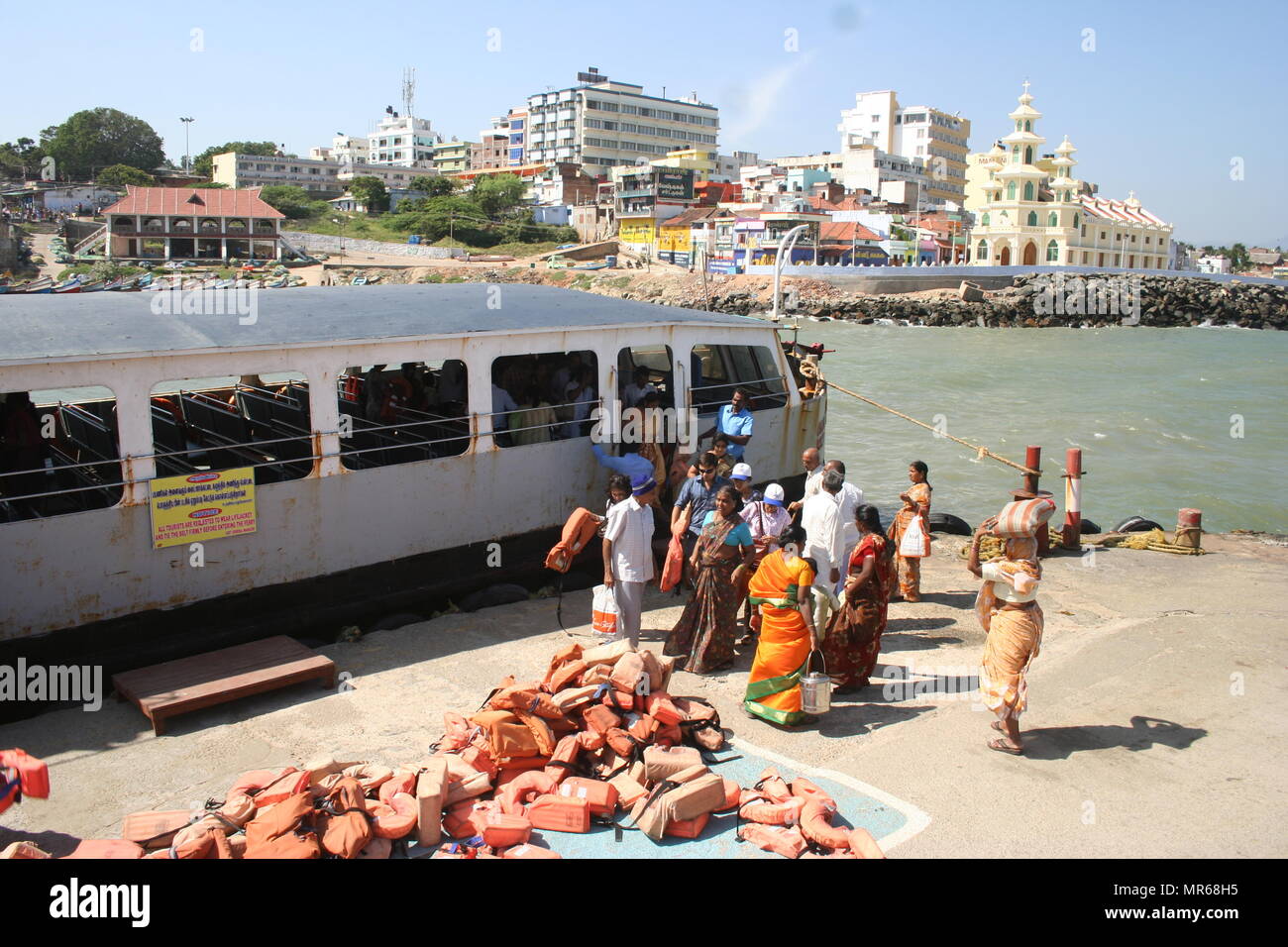 Tamil nadu ferry boat hi-res stock photography and images - Alamy