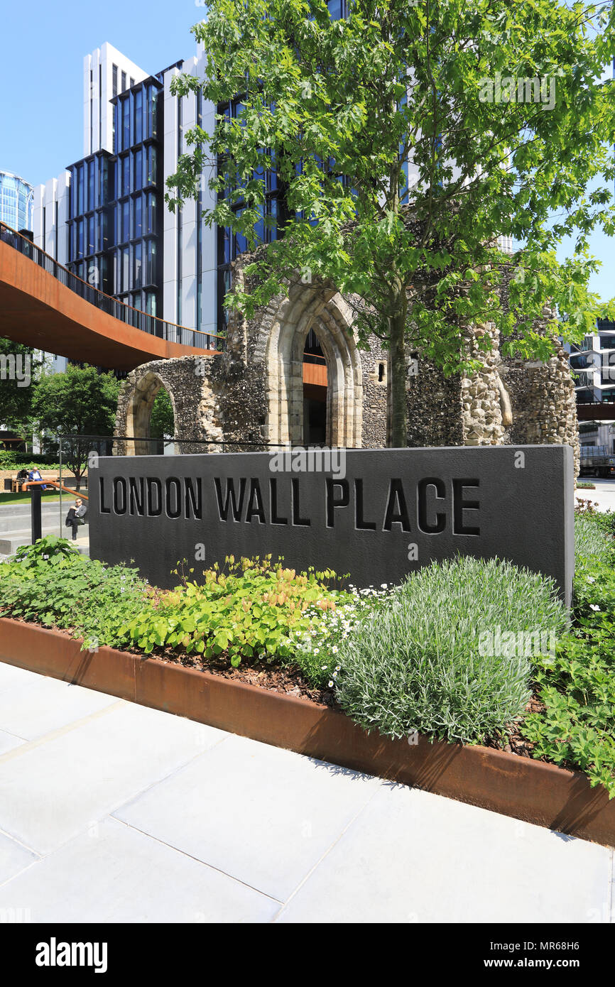 London wall place hi-res stock photography and images - Alamy