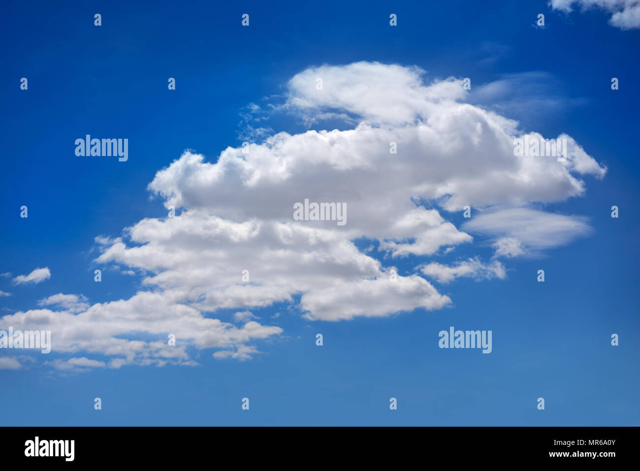 cumulus clouds perfect white in blue sky background Stock Photo - Alamy