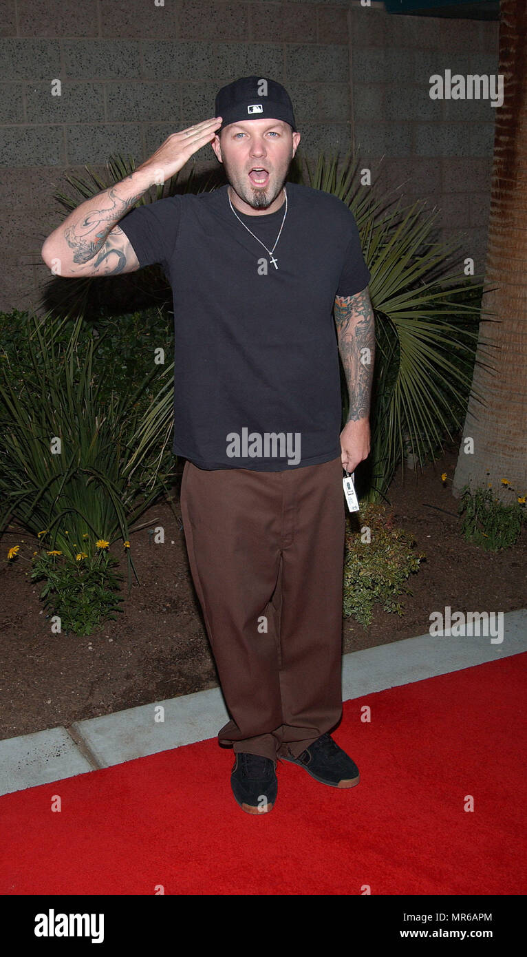 Fred Durst arrives at the 2002 Fox Billboard Music Awards held at the MGM  Grand Hotel in Las Vegas, NV., December 9,  Red Carpet  Event, Vertical, USA, Film Industry, Celebrities, Photography,