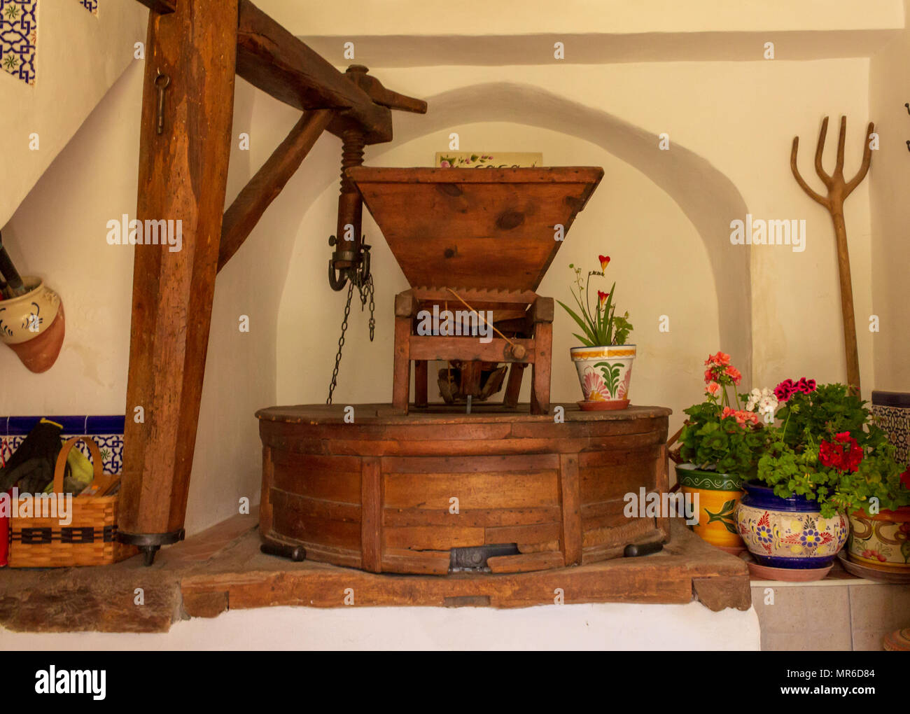 Water Mill, Traditional Spanish Water Mill located in Almeria Andalucia